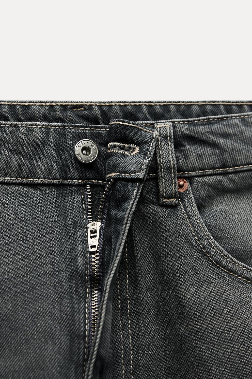 TRF MID-WAIST BAGGY BALLOON JEANS - Zara фото 11