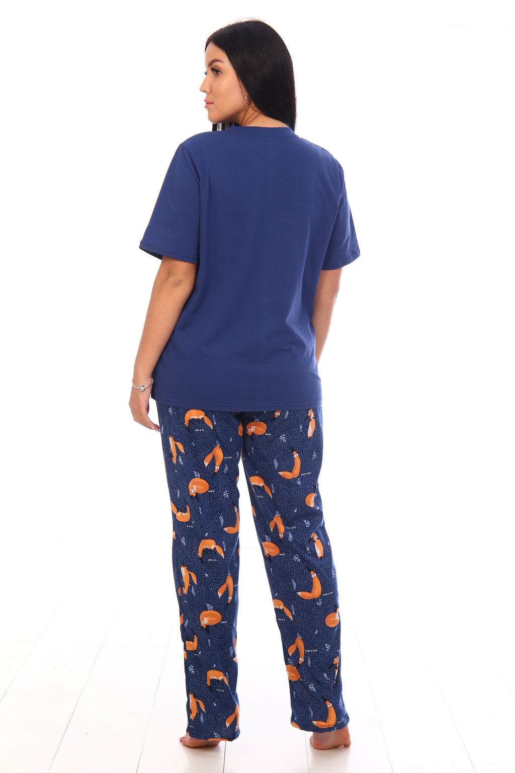 РАСПРОДАЖА Пижама Фэмилилук-лиса_136/индиго - Ihomelux фото 6