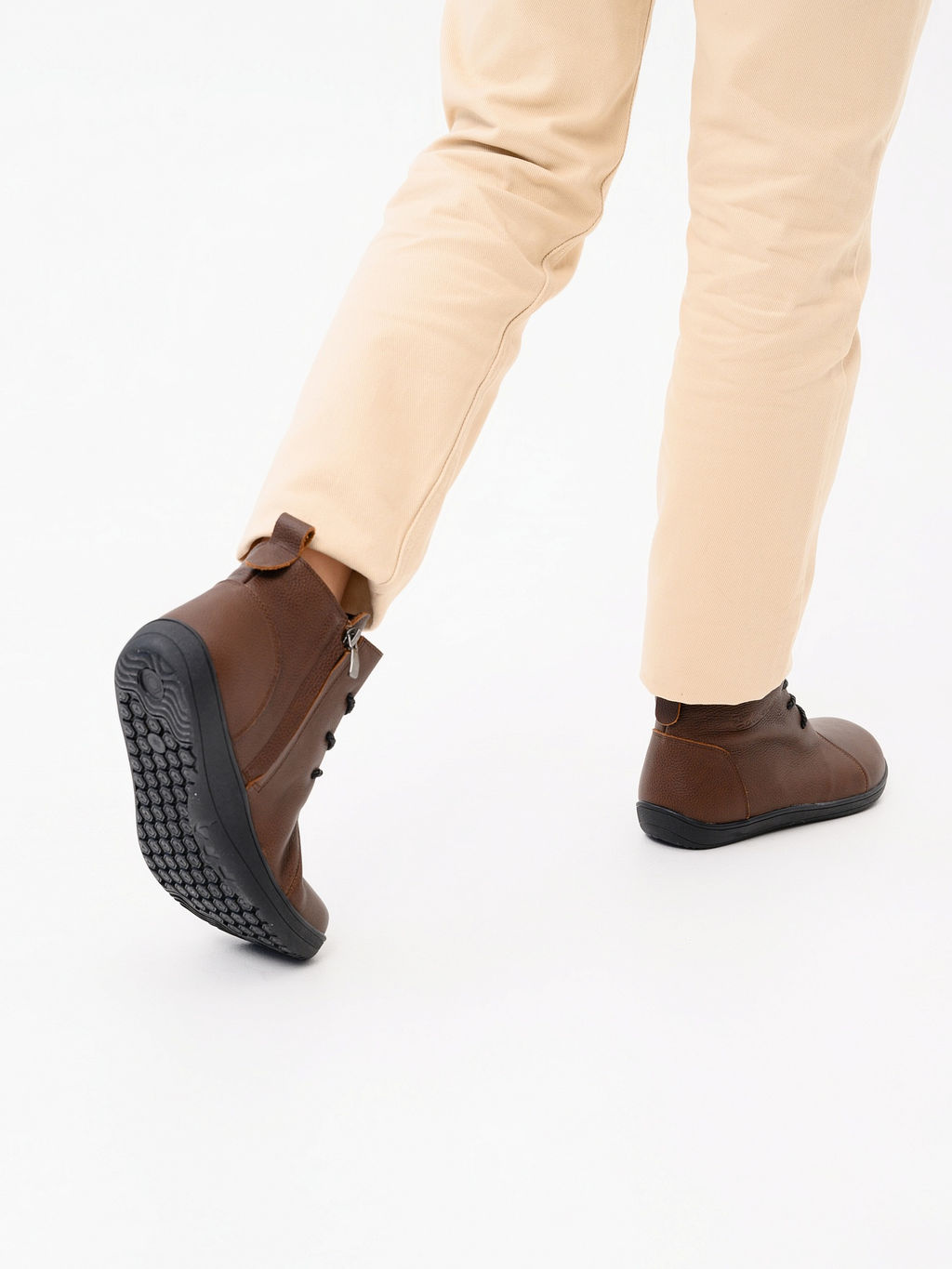 Ботинки женские демисезонные 352.NATAbl.Светло-коричневая оттима/Шерсть