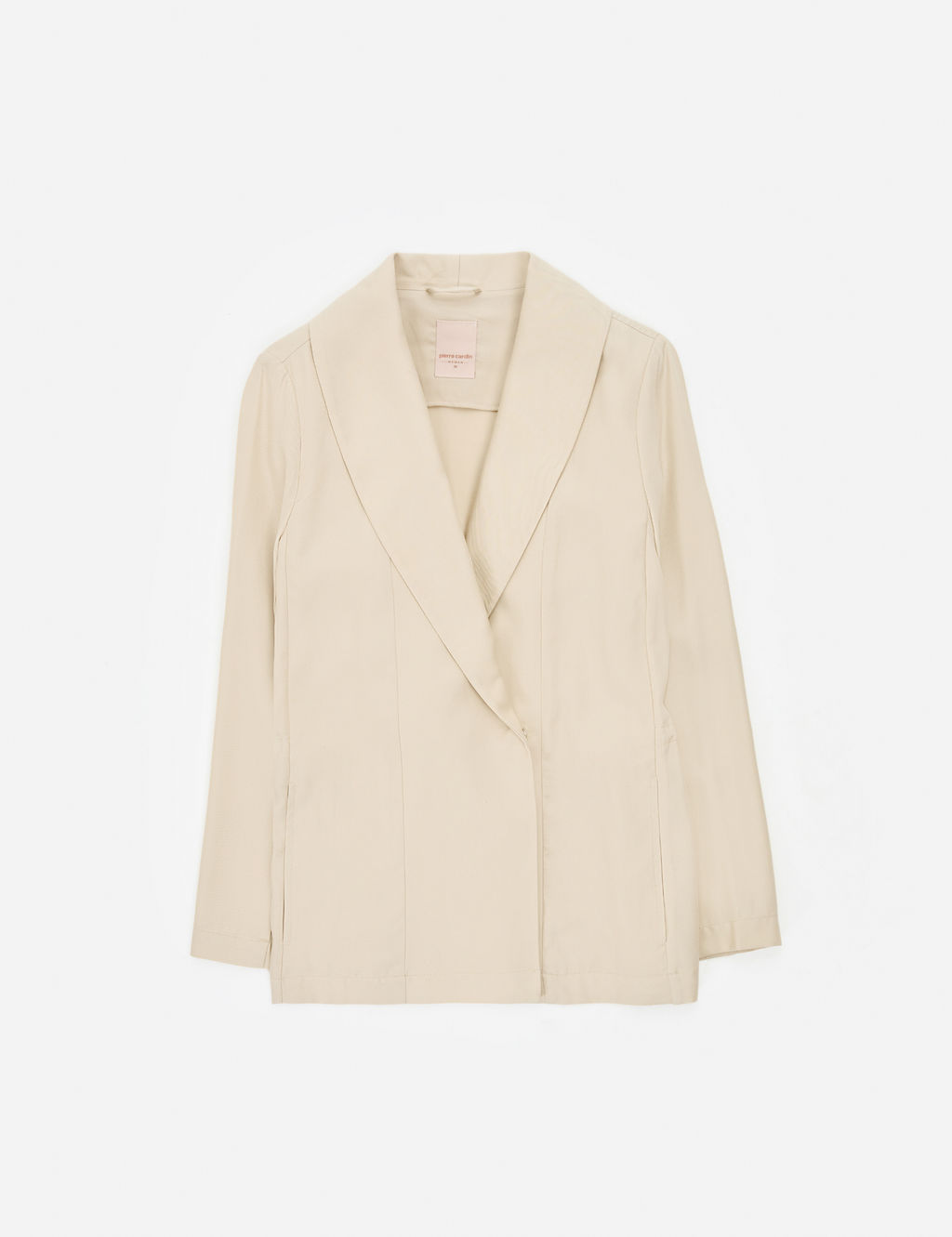 Krem Regular Fit Ceket