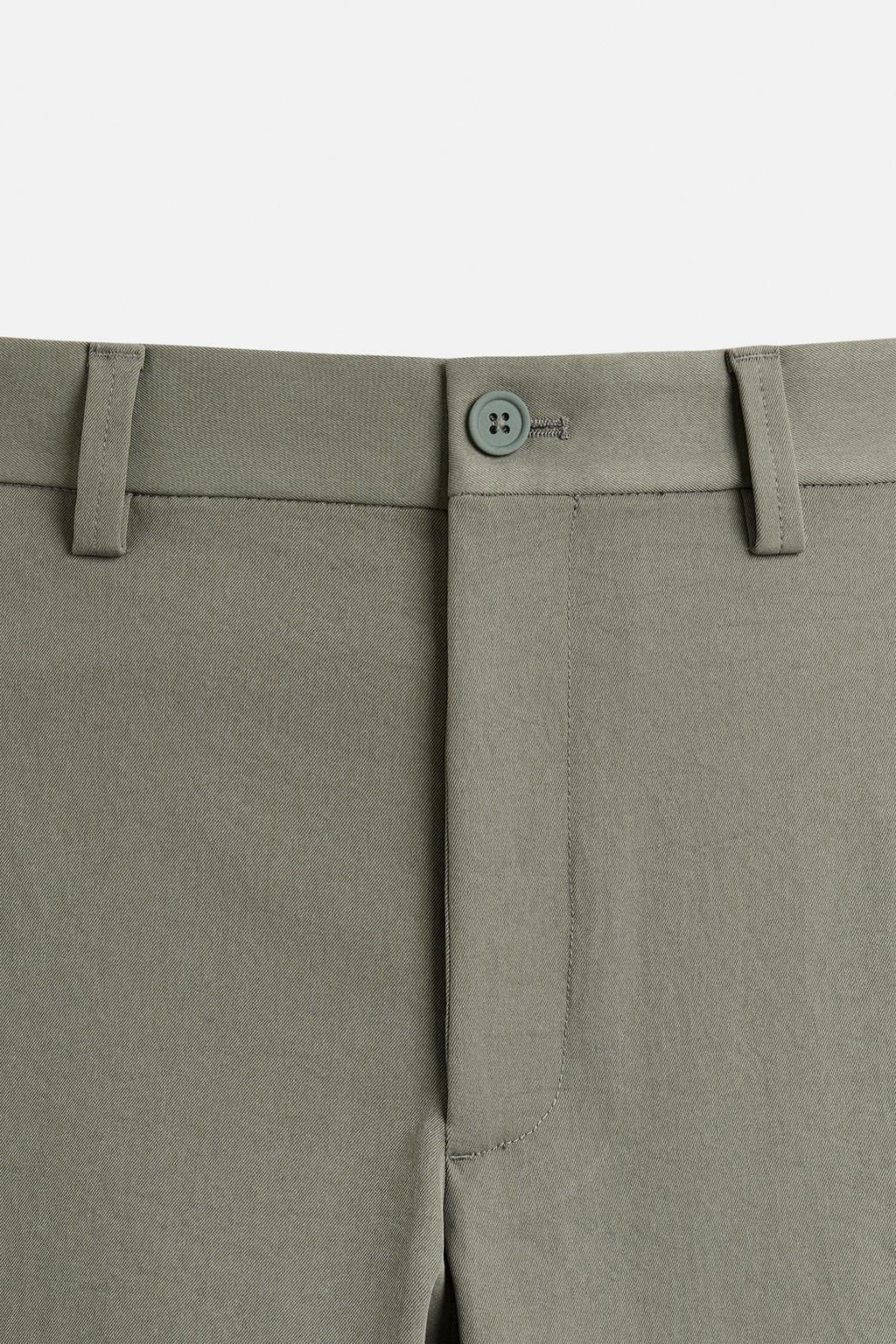 QUICK DRY CHINO TROUSERS - Zara фото 28