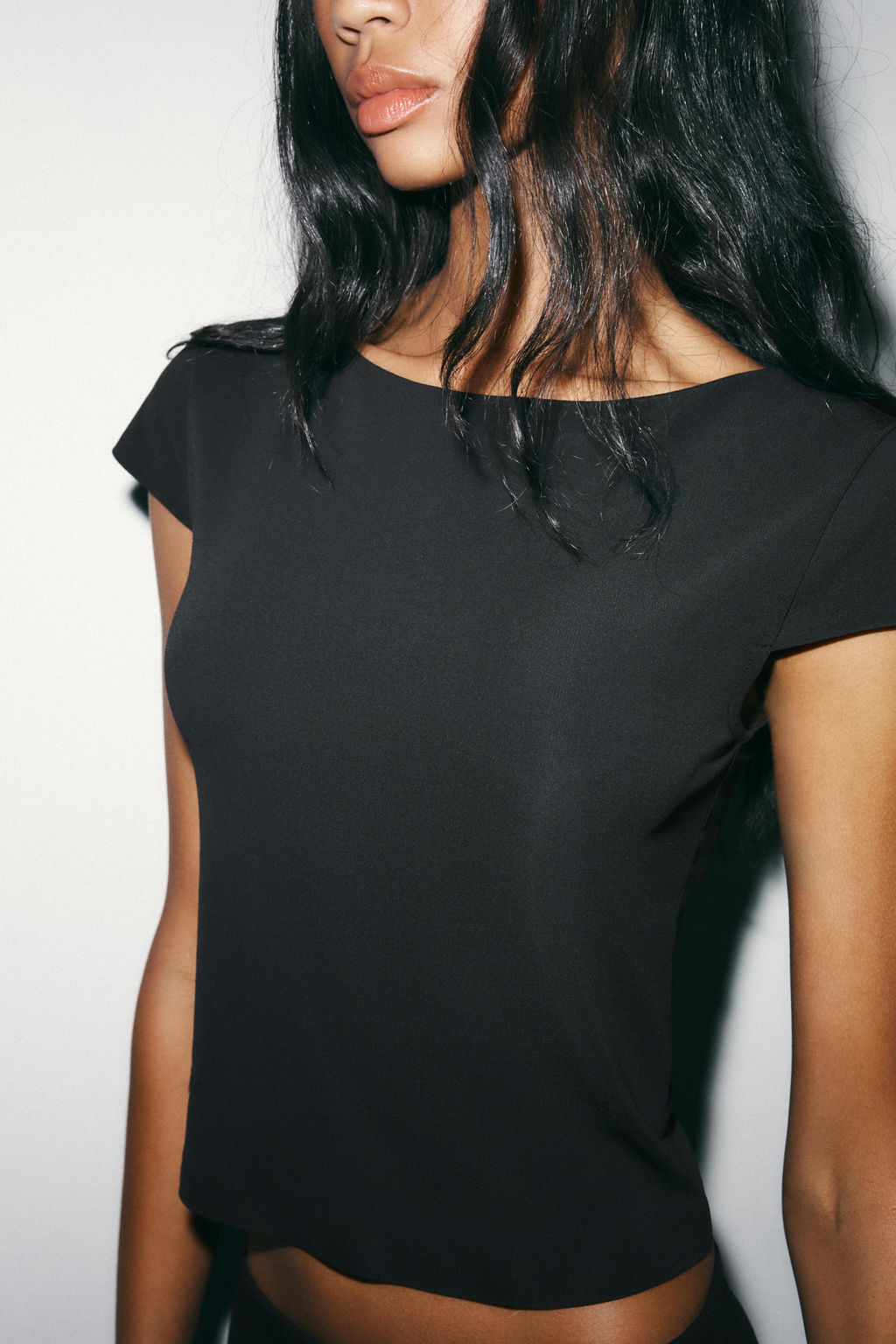 INTERLOCK SHORT SLEEVE T-SHIRT - Zara фото 2