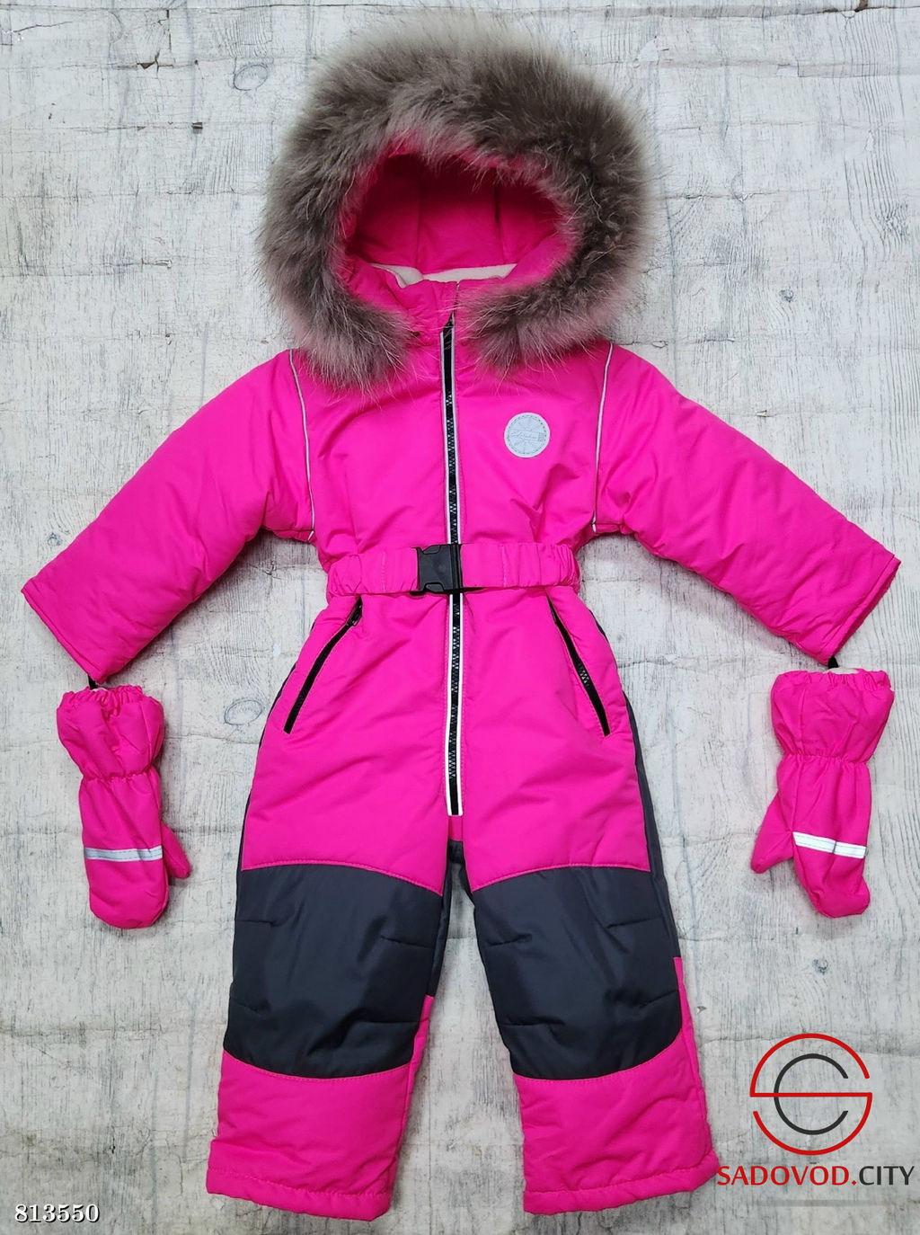 Зимний комбинезон для девочки - Bruno фото 2