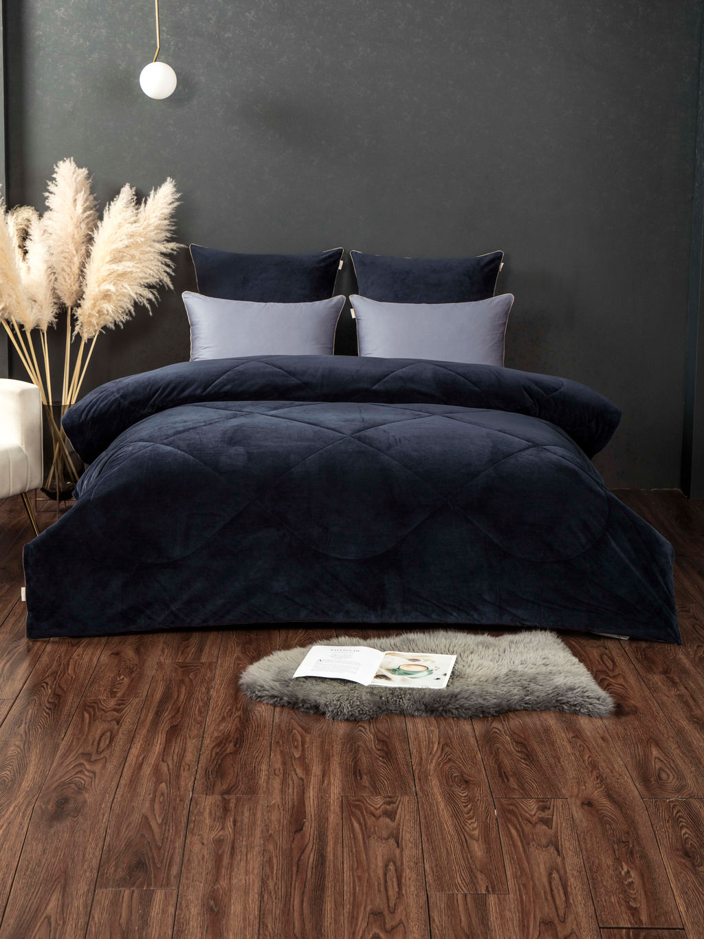 Монако (индиго голубая платина) АВС Cotton комплект - Kazanov.a. фото 2