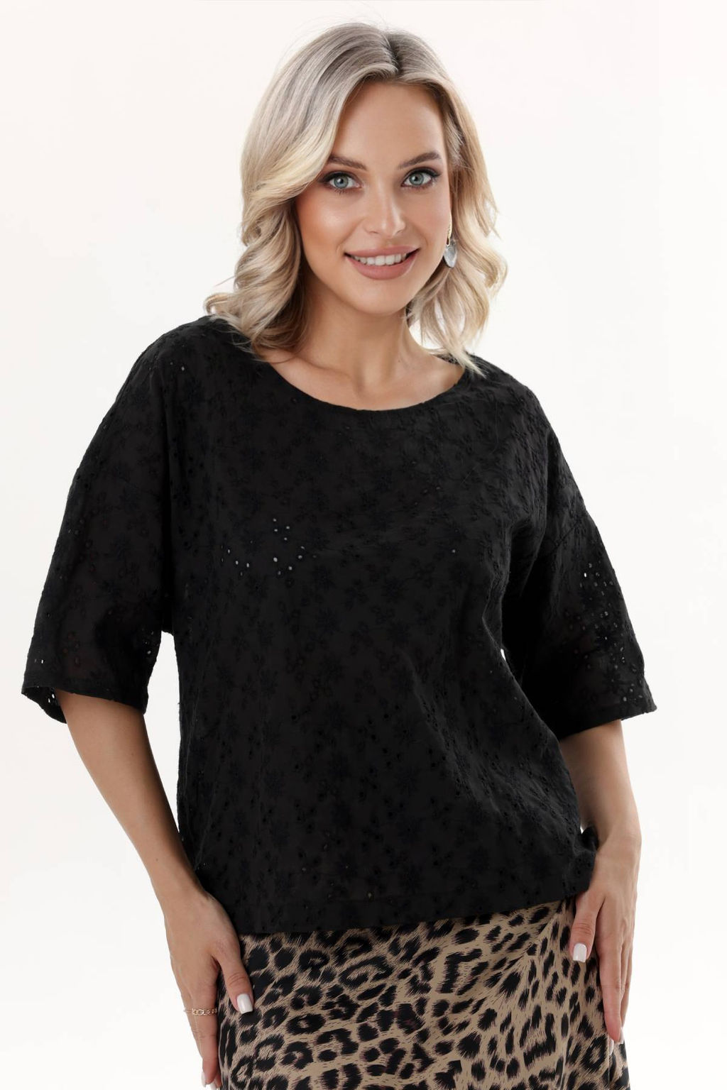 Блузка 4288/14/Черный - Rise фото 4