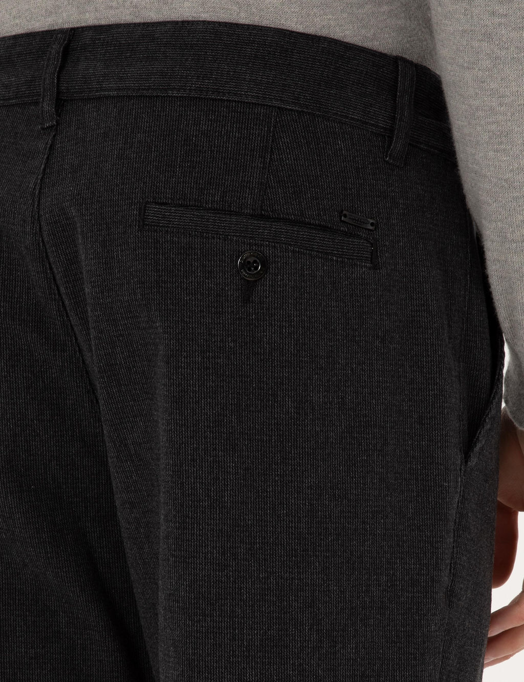 Siyah Slim Fit Kanvas Pantolon - Pierre cardin фото 6