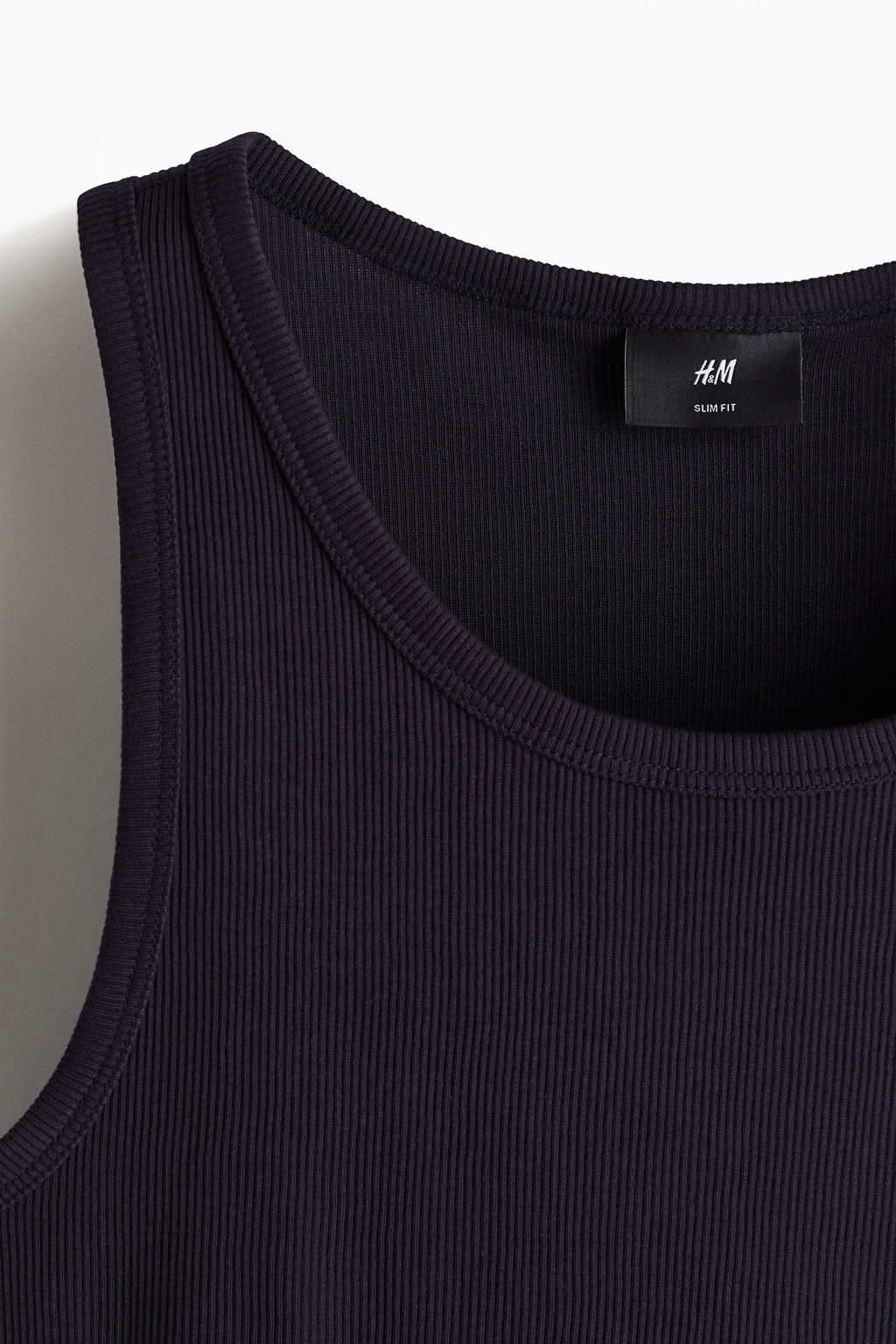Camiseta sin mangas en canal? Slim Fit - H&m фото 7