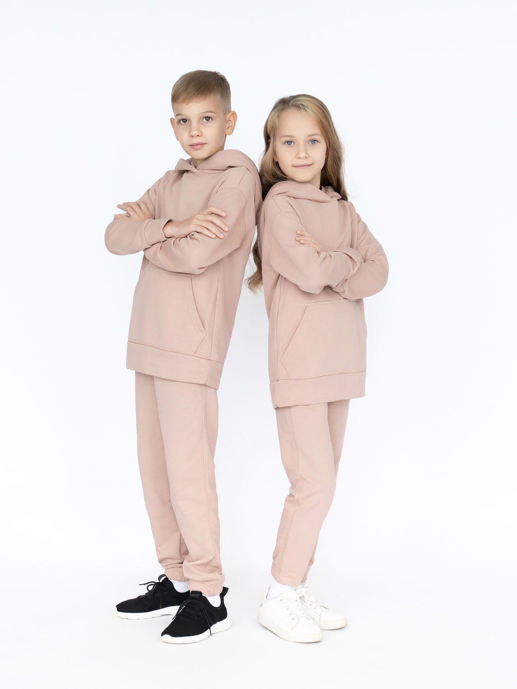 Костюм спортивный бежевый