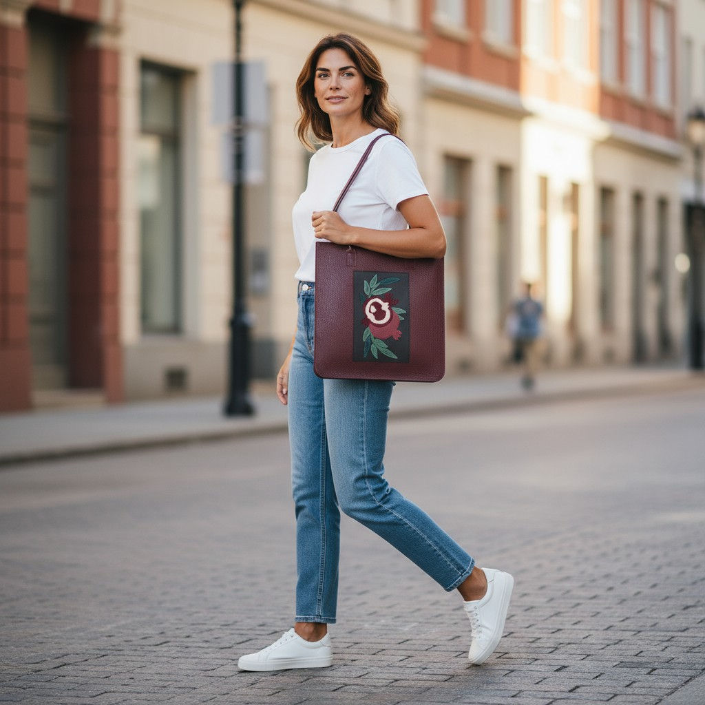 Сумка с аппликацией ДС-656-364