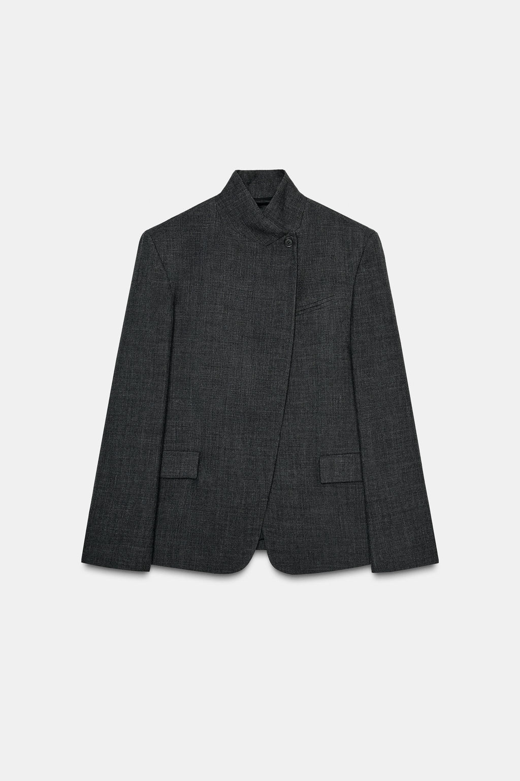 100% WOOL BLAZER ZW COLLECTION - Zara фото 3