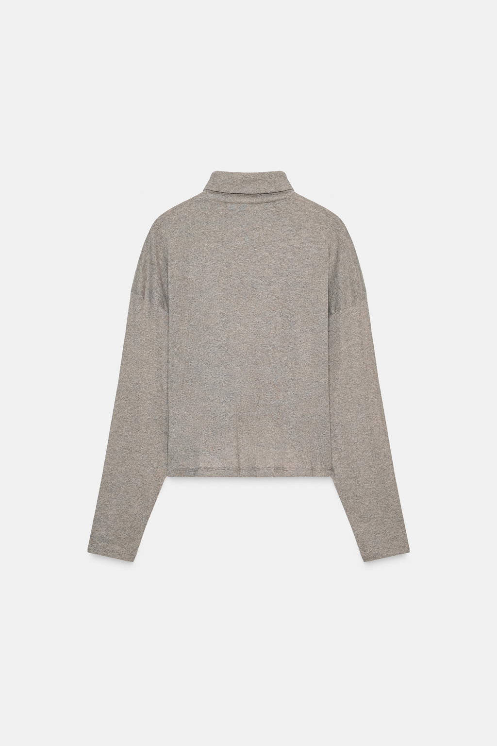 HIGH NECK T-SHIRT - Zara фото 5