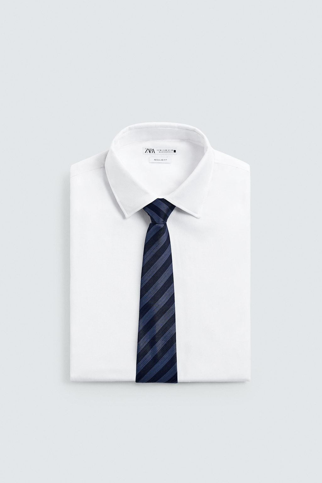 CORBATA 100% SEDA RAYAS / Marino - Zara фото 3