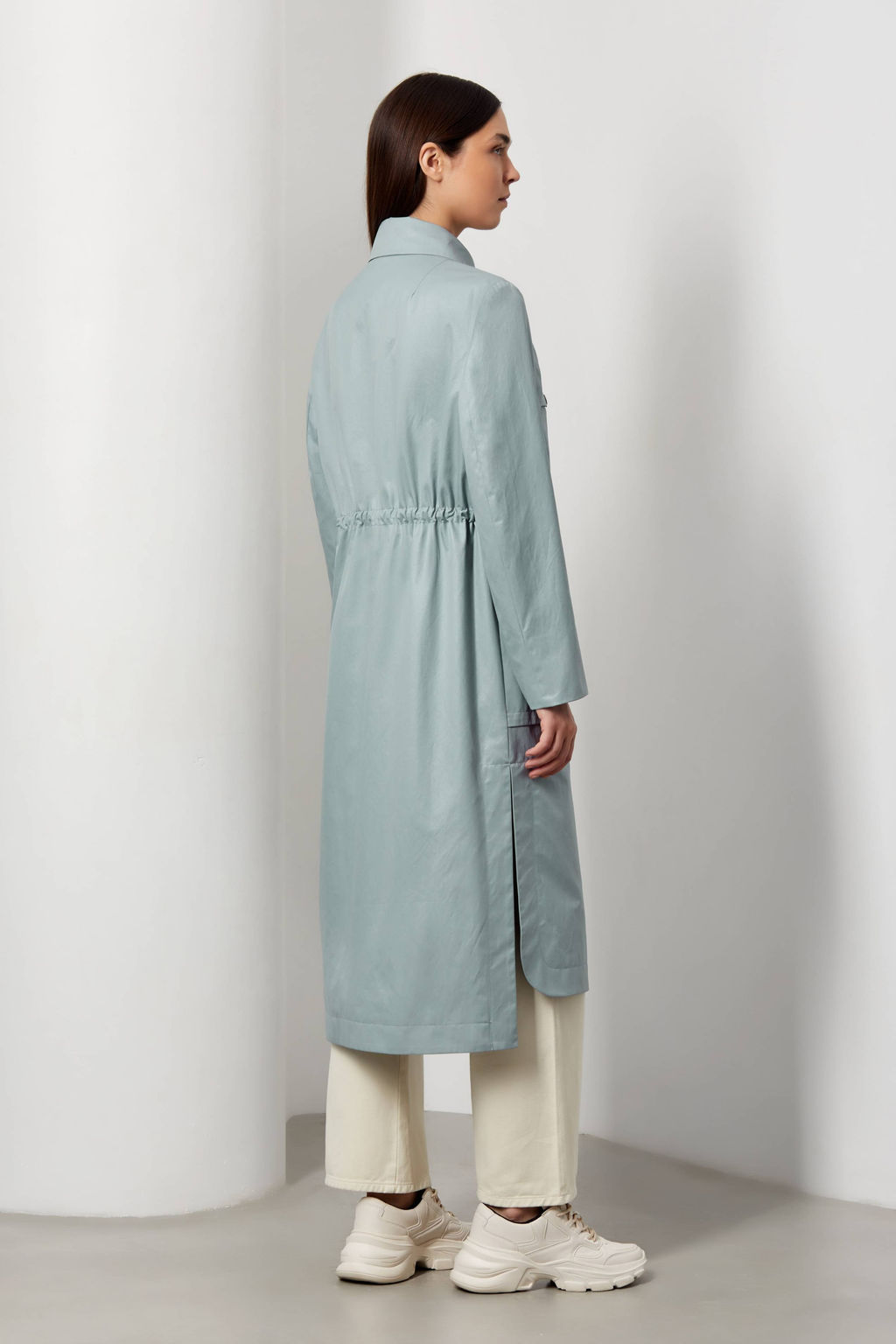 Плащ женский арт. 251S - Ultramarine фото 4