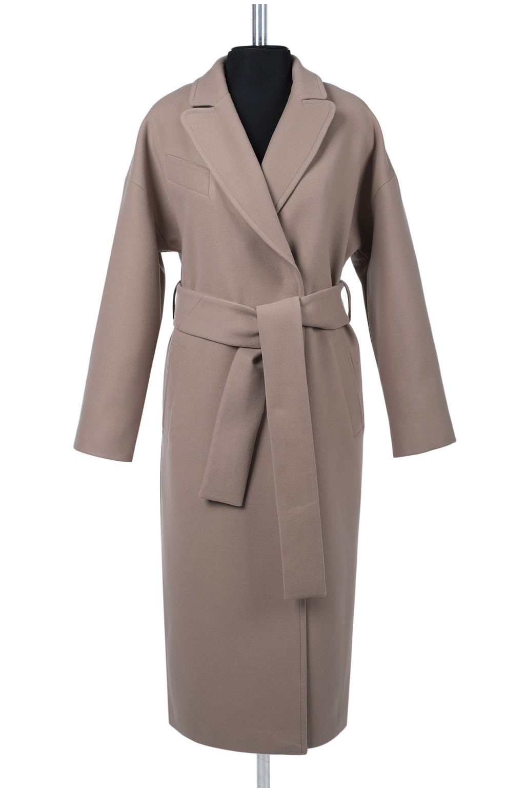 01-12276 Пальто женское демисезонное (пояс)