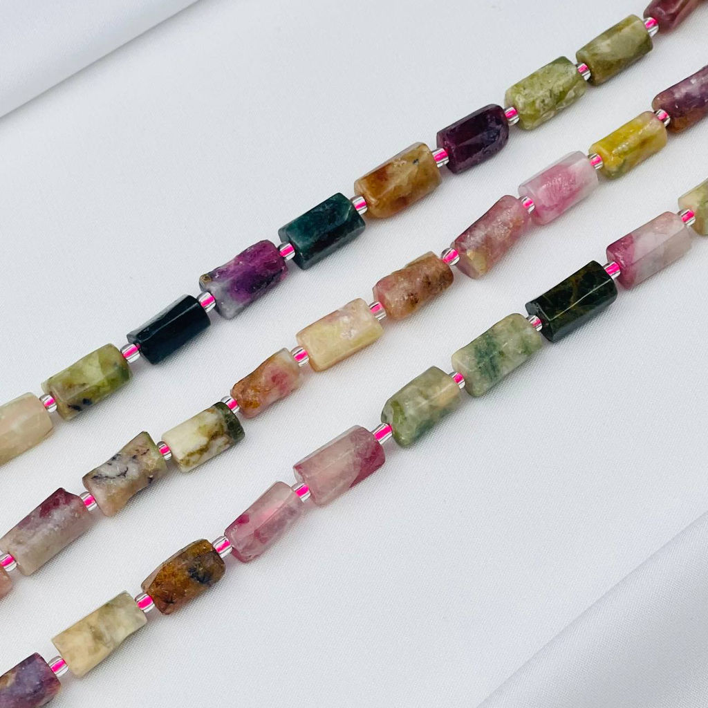 Бусины для украшений из Турмалина микс 40 см