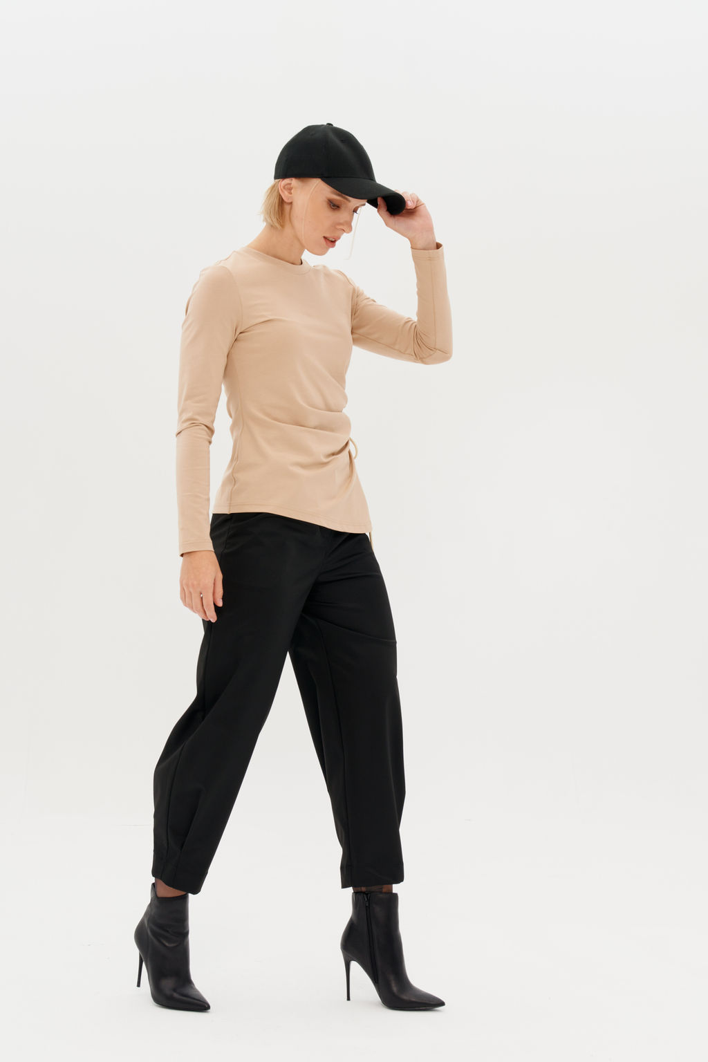 Лонгслив из трикотажа Maru (Цвет: Бежевый) - Morozov Amavie фото 5