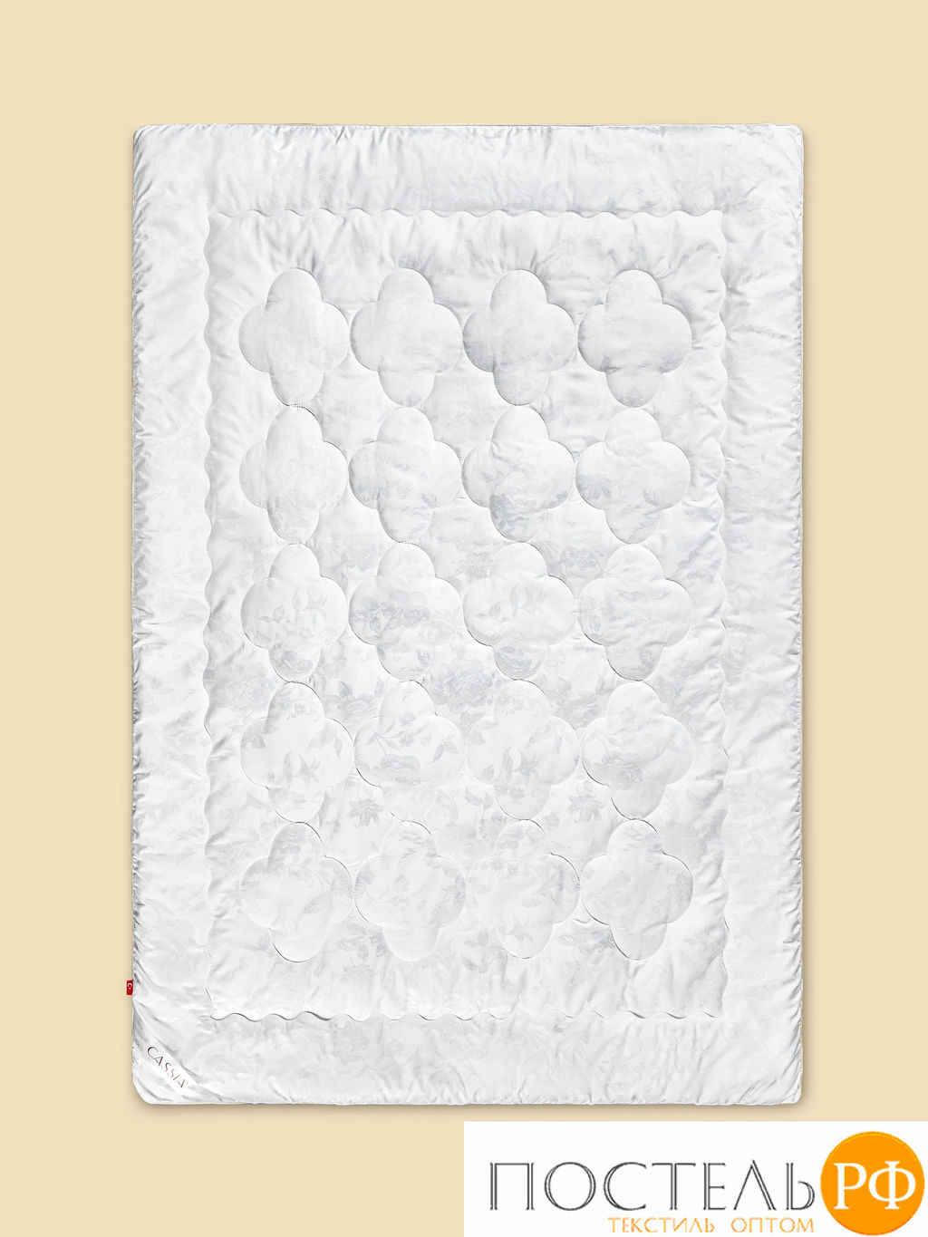 CASSIA ИРЕМ Одеяло 200х220, 1 пр., жаккард хл,виск.шелк/арт-шелк/микрогель Airsoft  фото 7