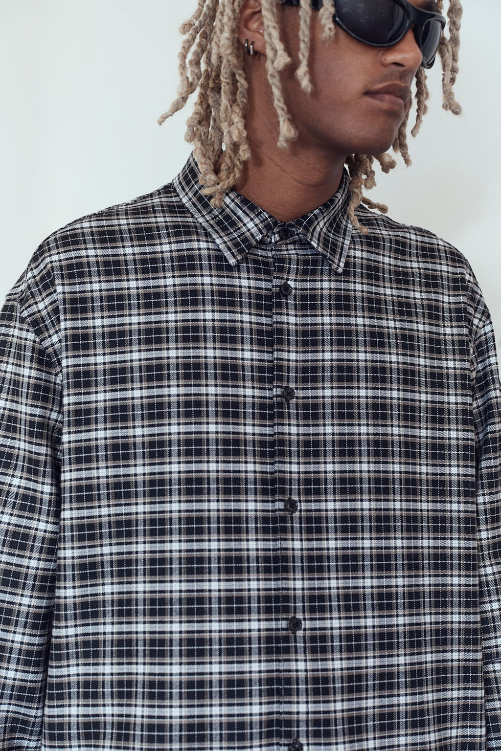 Camisa de franela Loose Fit - H&m фото 3