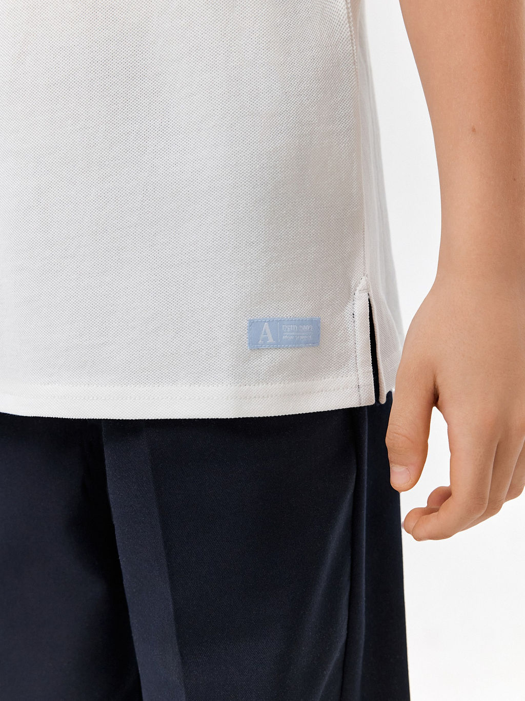 ACOOLA / Сорочка-поло верхняя для мальчиков Ayden белоснежный  фото 7