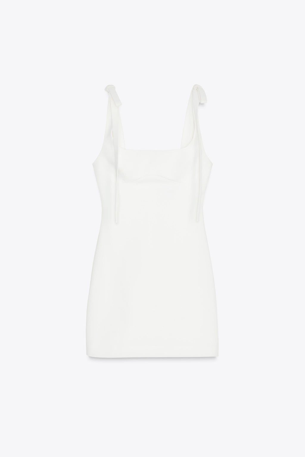 SHORT DRESS WITH BOWS - Zara фото 14