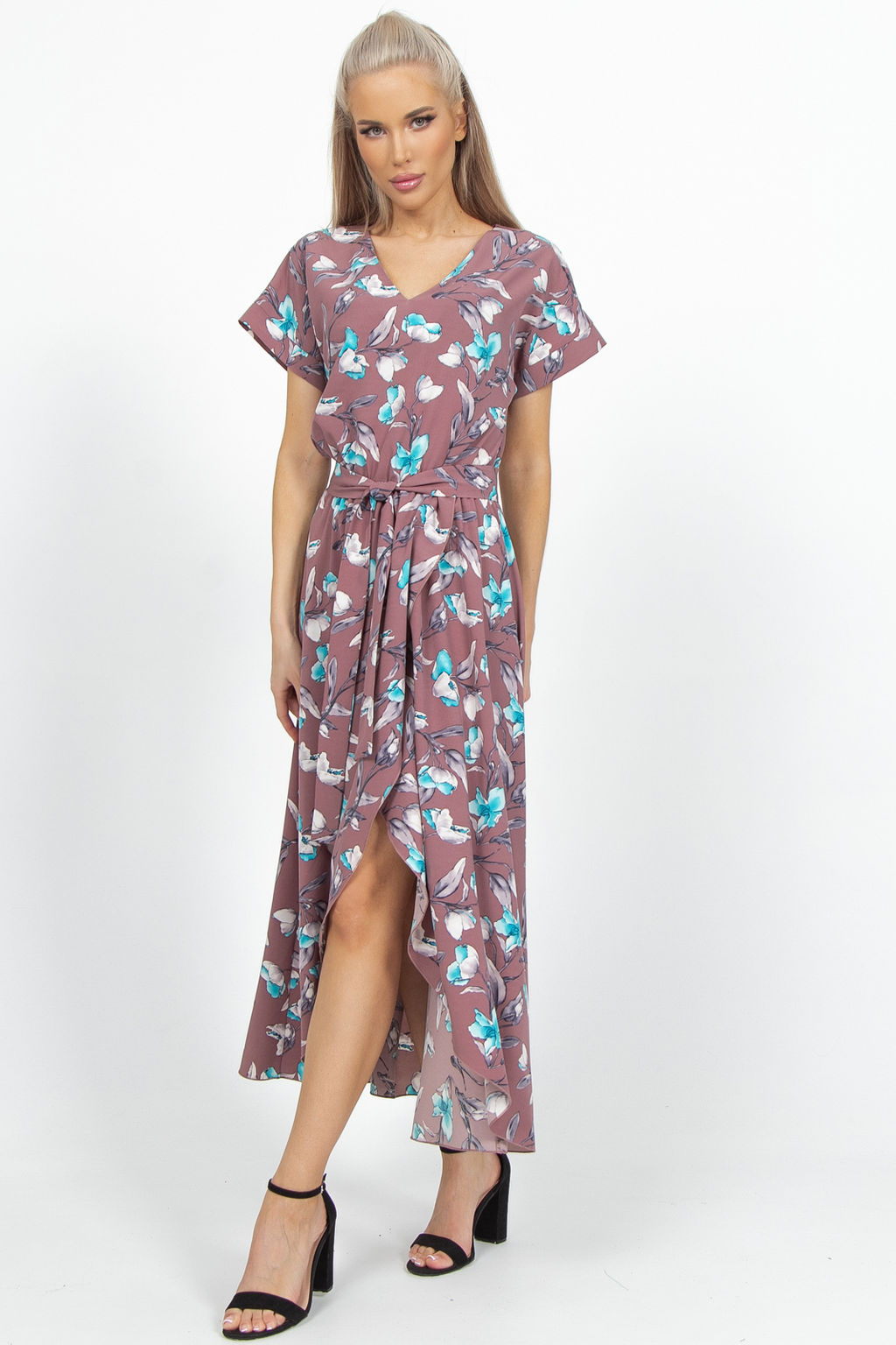 Платье Феерита (лиловый) - Эльза фото 6