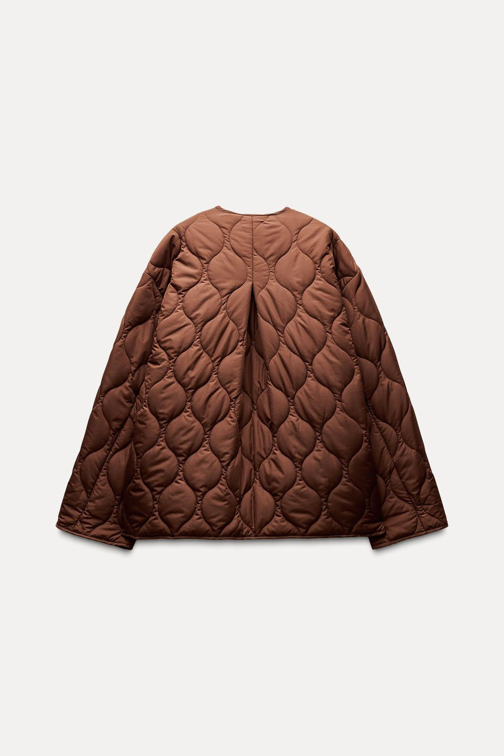 WATER-REPELLENT QUILTED JACKET - Zara фото 6