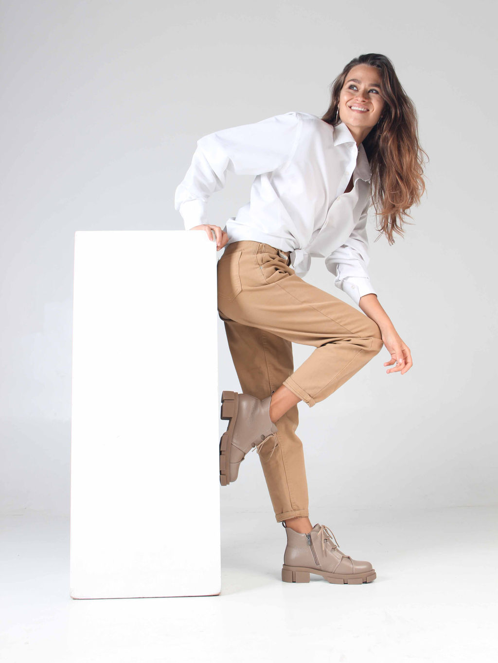 Ботинки 218.21074be. cocoa flotter/Байка