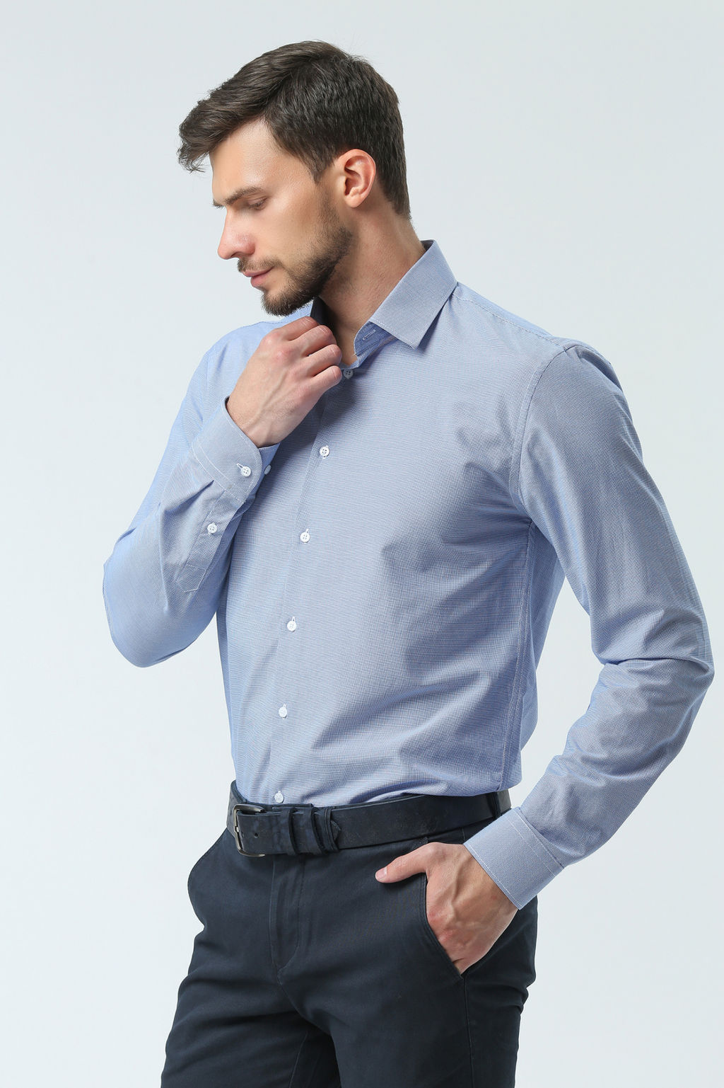 Рубашка 23-57-Б-01 - Nicolo angi фото 2