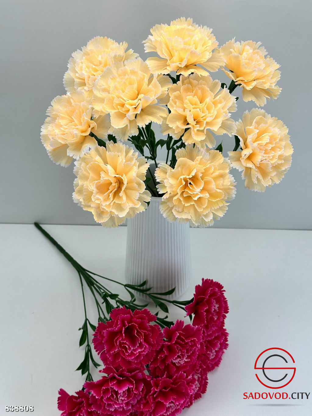 Искусственные цветы, 45 см.