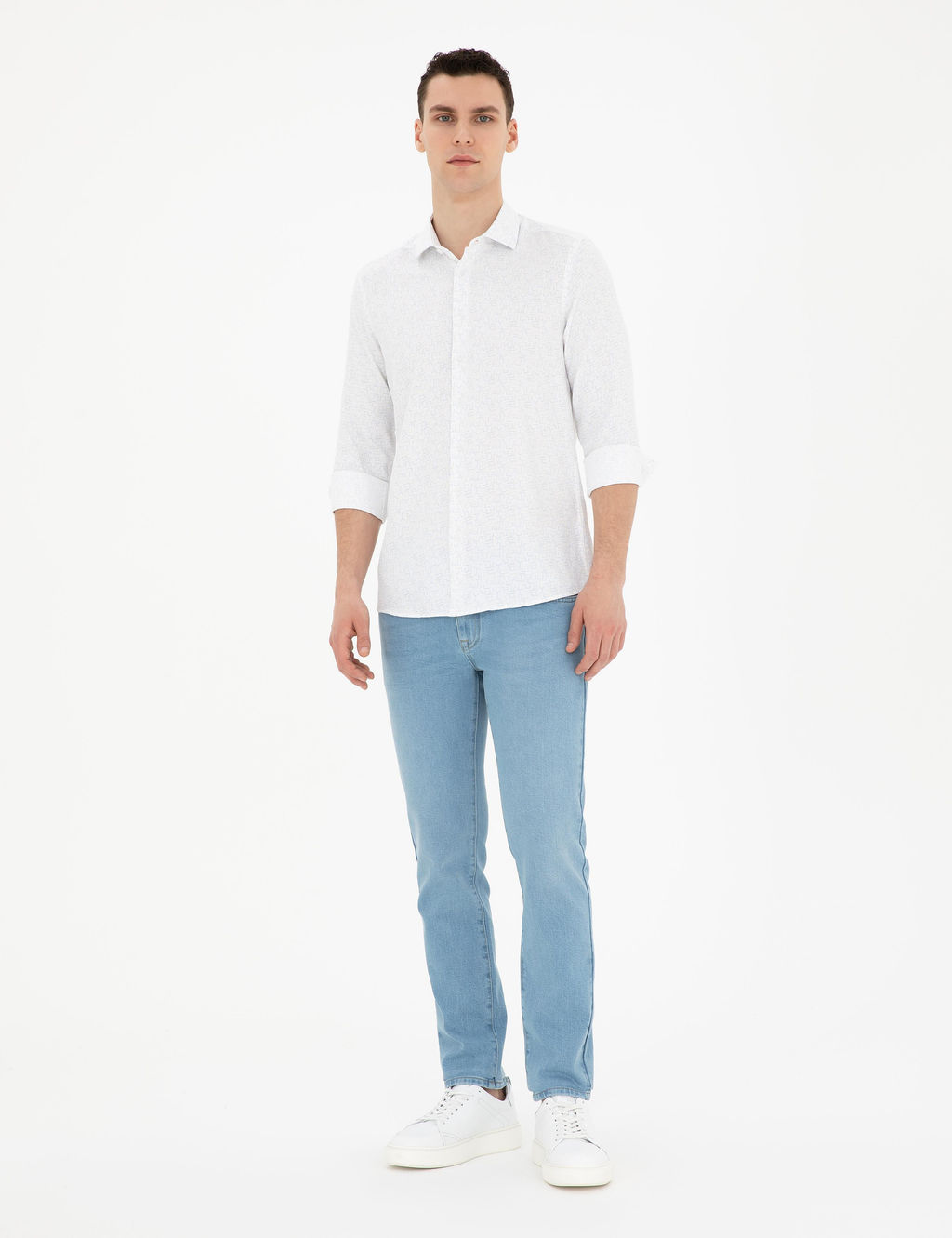 Рубашка Pierre Cardin Limon Slim Fit длинный рукав