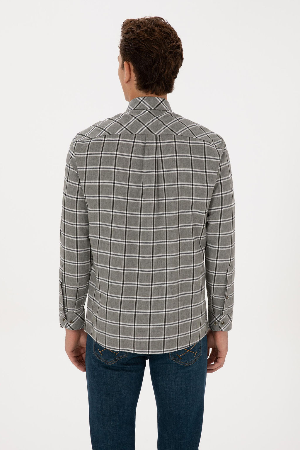 Erkek Koyu Ye_il Uzun Kollu G_mlek - U.s. polo assn фото 5