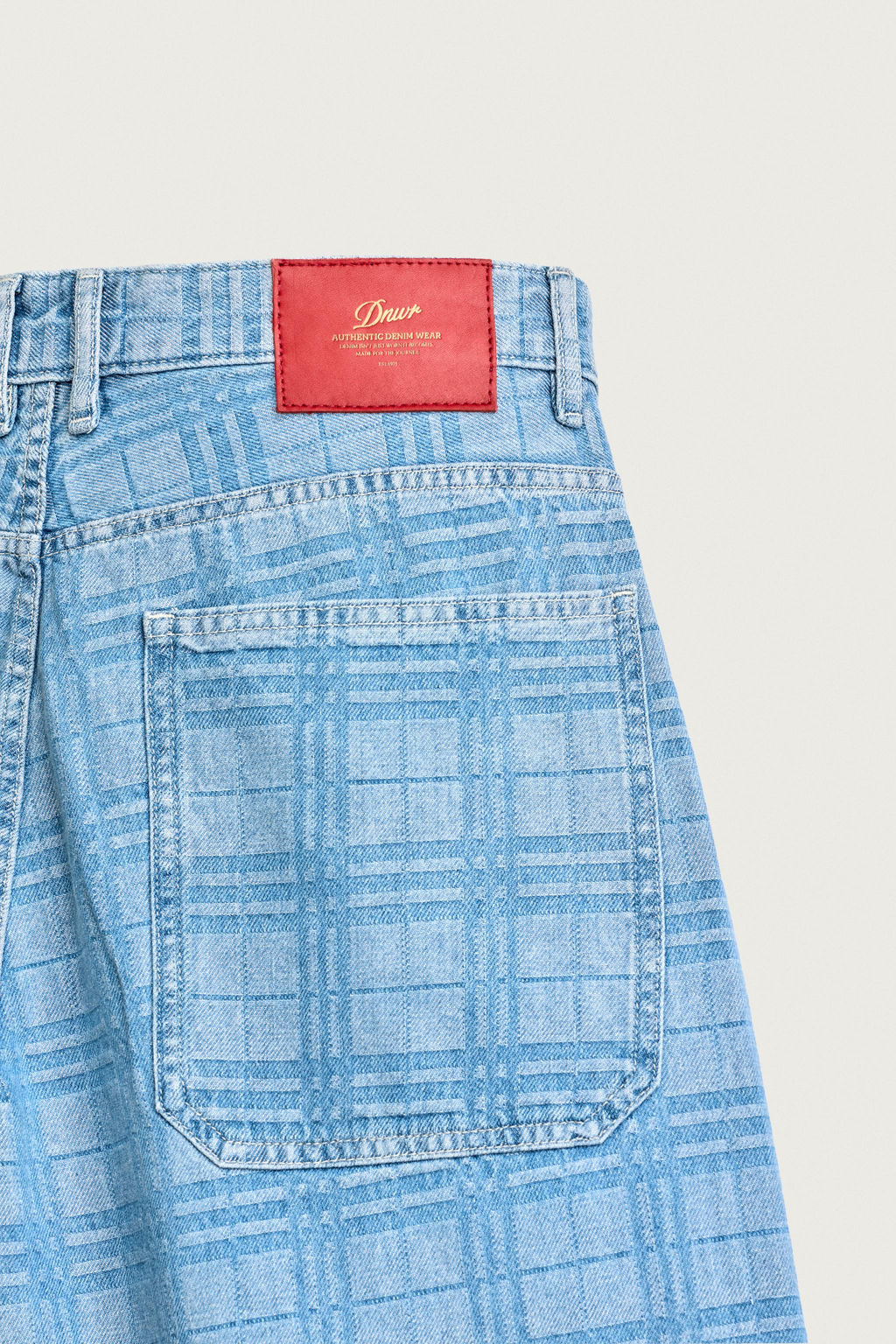 JORTS DENIM LAVADO ESTAMPADO / Azul claro - Zara фото 11