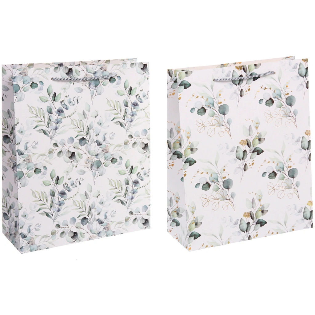 Пакет подарочный "Луговые цветы" 26*32*10 см