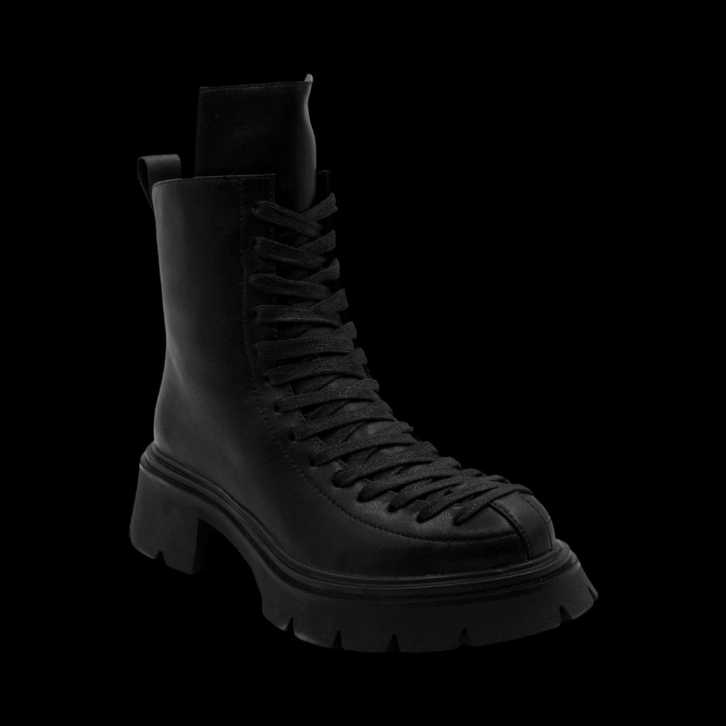 Ботинки из натуральной кожи Р-221-1 черные