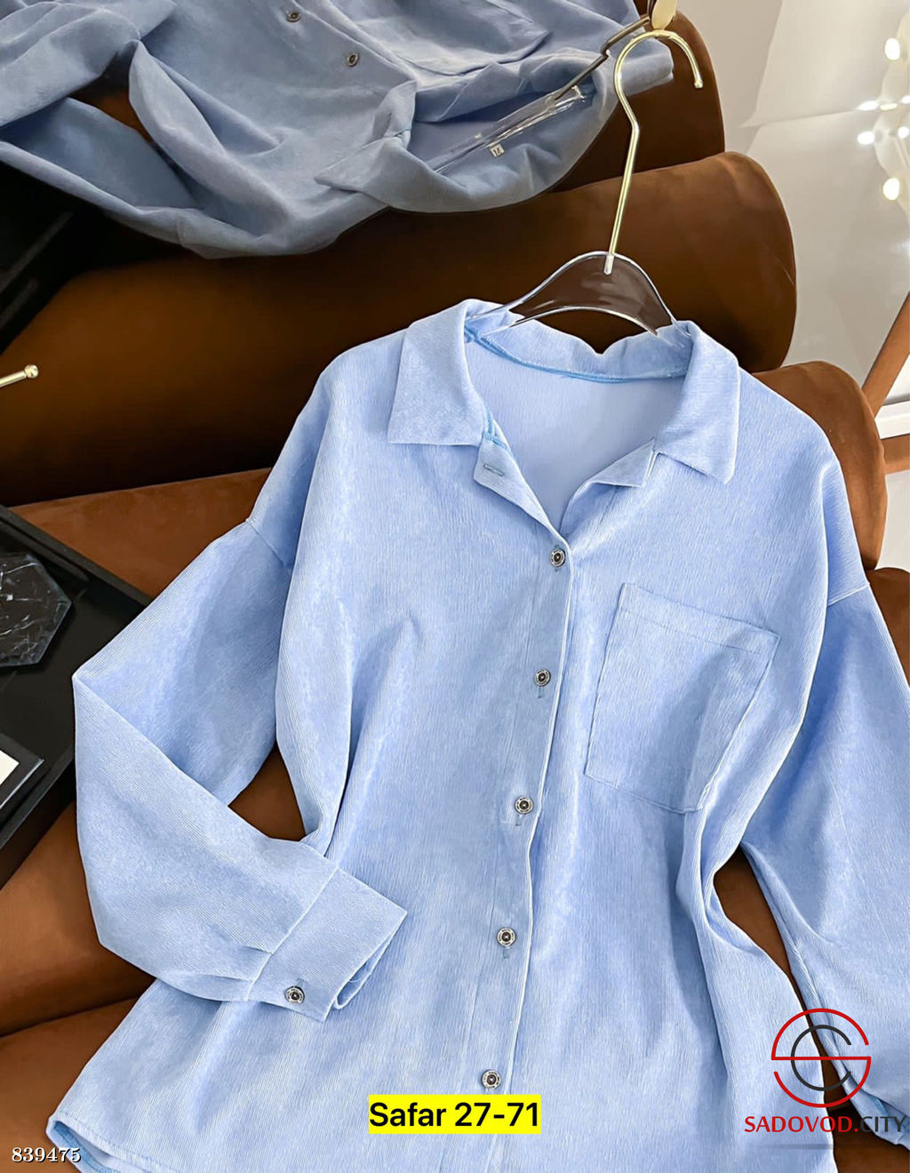 Рубашка женская вельветовая - Bruno фото 3