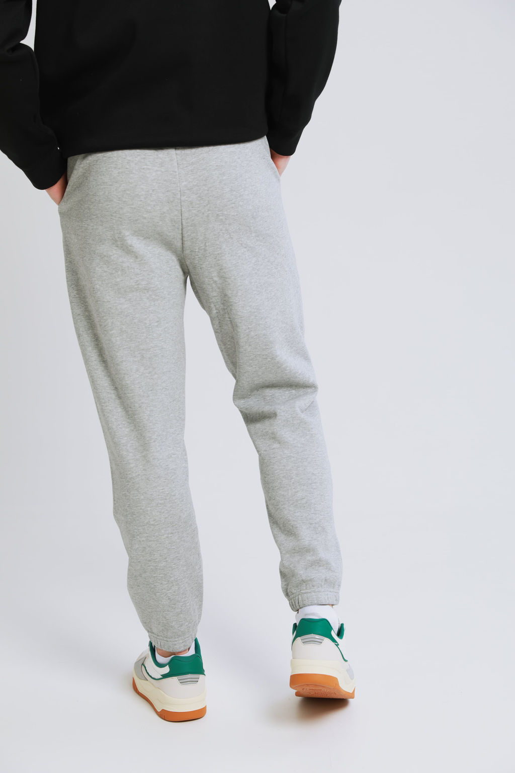 Брюки трикотажные с флисом Серый - Anta фото 2