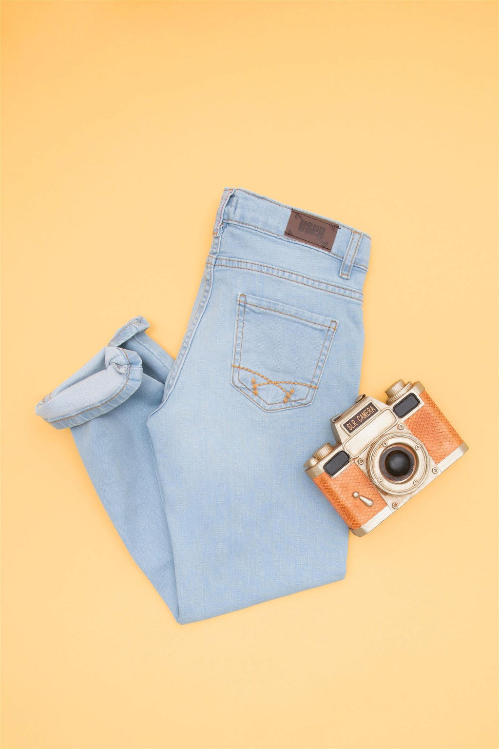 Голубые джинсовые брюки для мальчика - U.s. polo assn фото 6