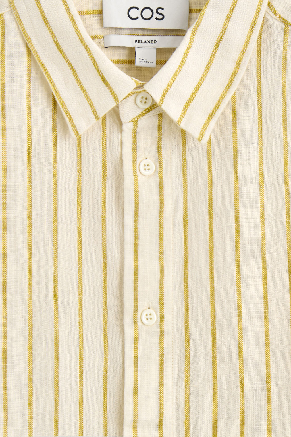 CAMISA DE LINO RELAXED FIT - H&m фото 3