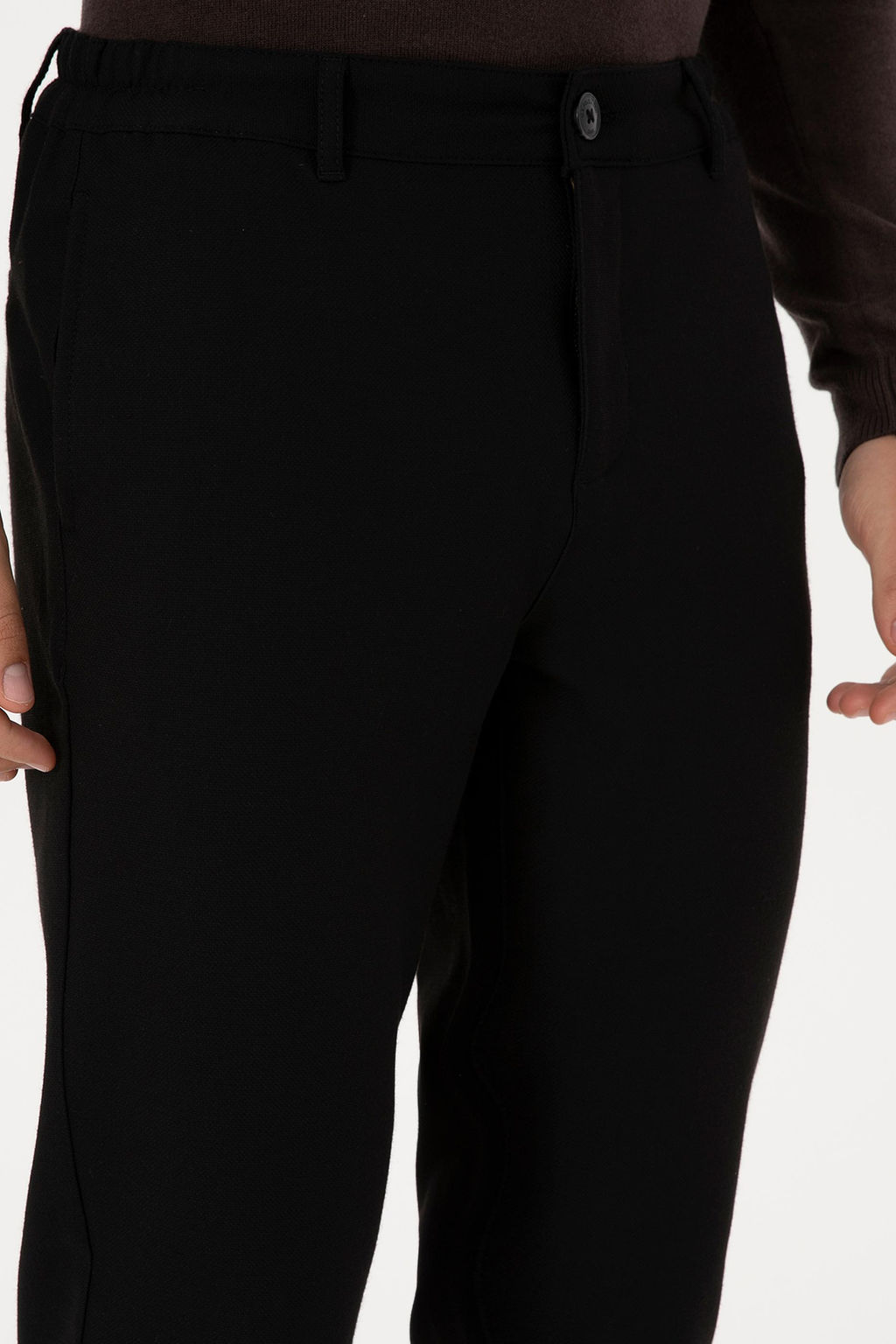 Erkek Siyah Kanvas Pantolon - U.s. polo assn фото 5