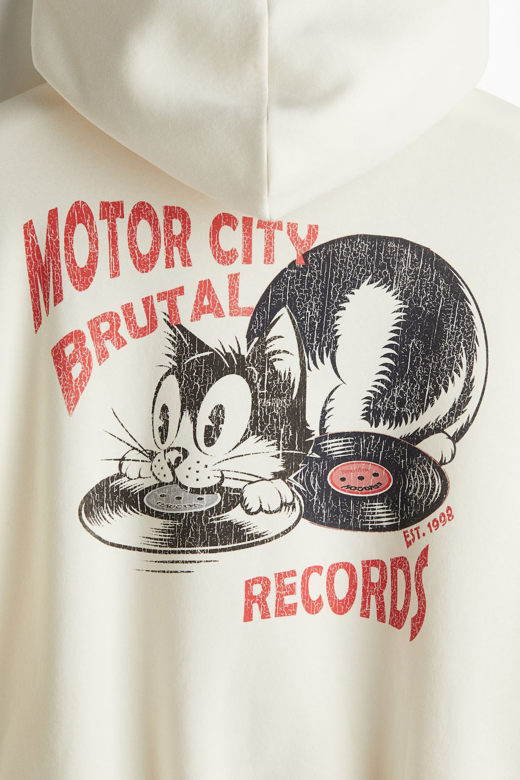 Sudadera con capucha y estampado Oversized Fit - H&m фото 7