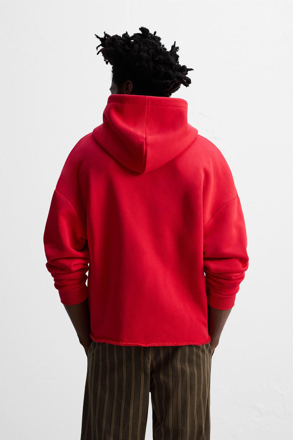EMBROIDERED HOODIE  OTIS KWAME KYE QUAICOE - Zara фото 4