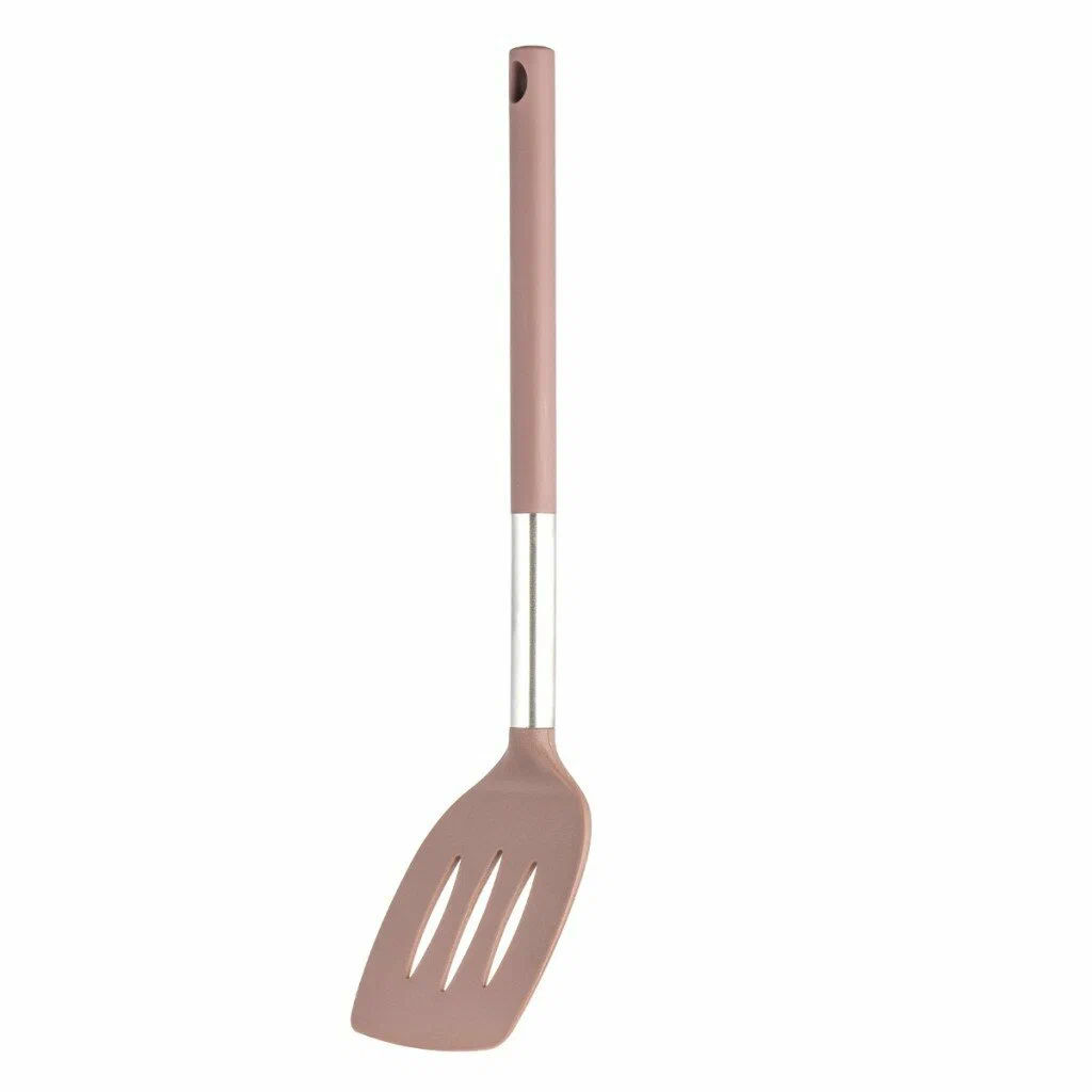 Лопатка с прорезями нейлон, ручка нейлон, стальной больстер LR07-112 /LARA/  фото 3