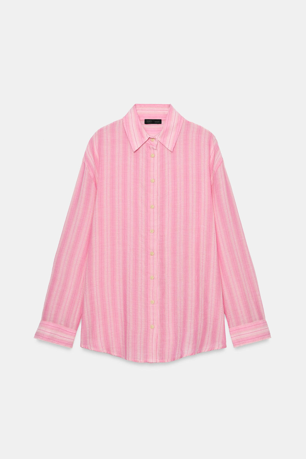 CAMISA VOLUMEN RAYAS / Rayas - Zara фото 5