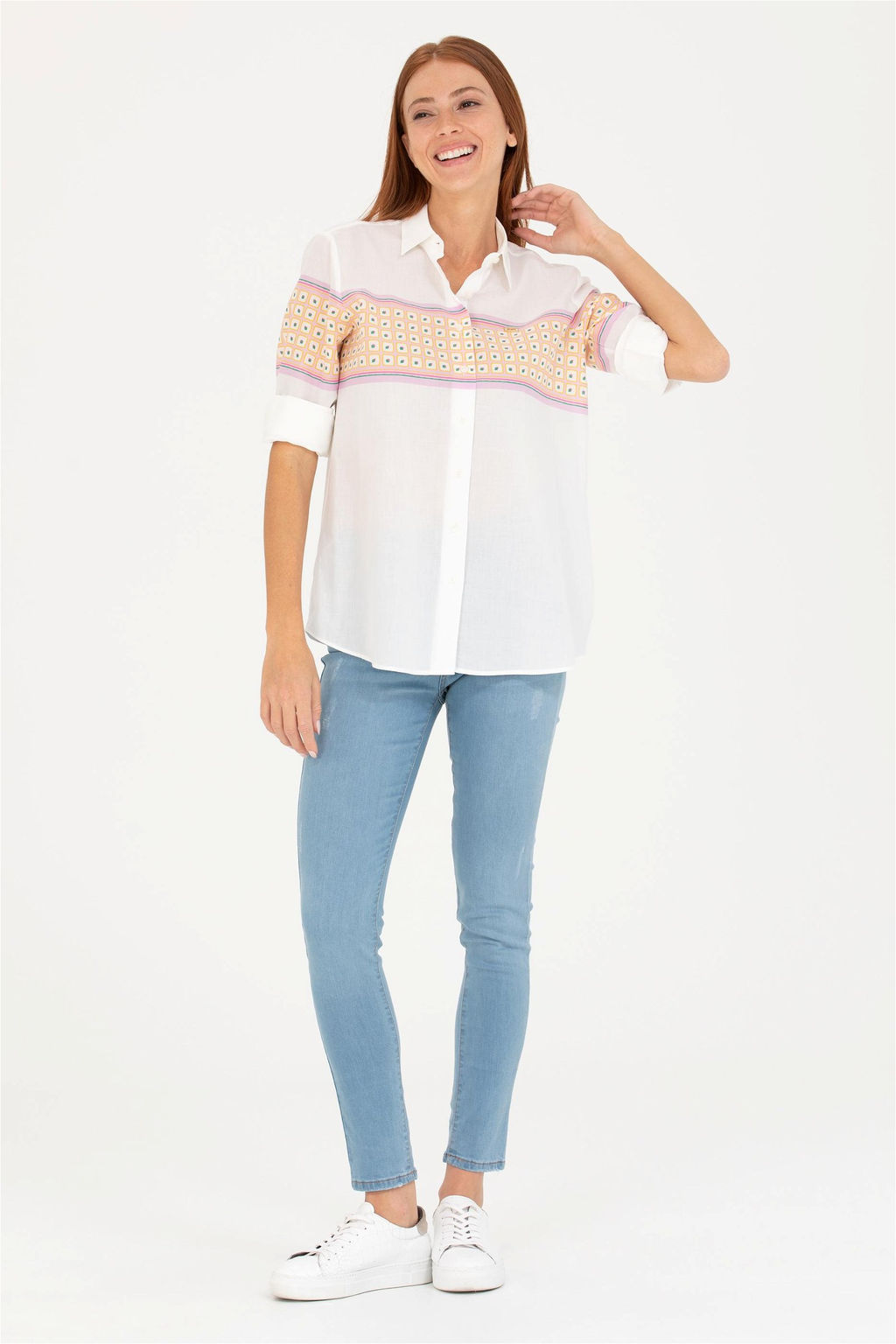 Женская рубашка Magnolia с длинным рукавом - U.s. polo assn фото 11