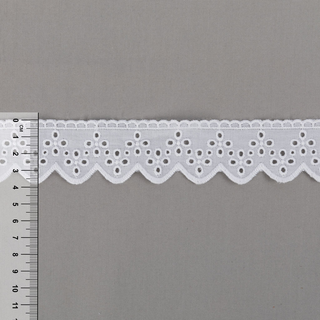 Шитье Gamma 38 мм GYEM-3801 в рулоне 9 м 0.2 м Турция белый