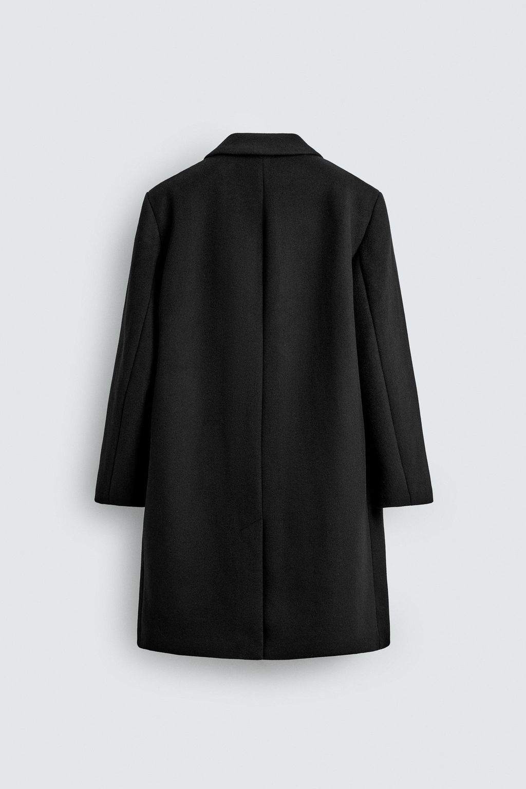 REGULAR FIT WOOL COAT - Zara фото 8