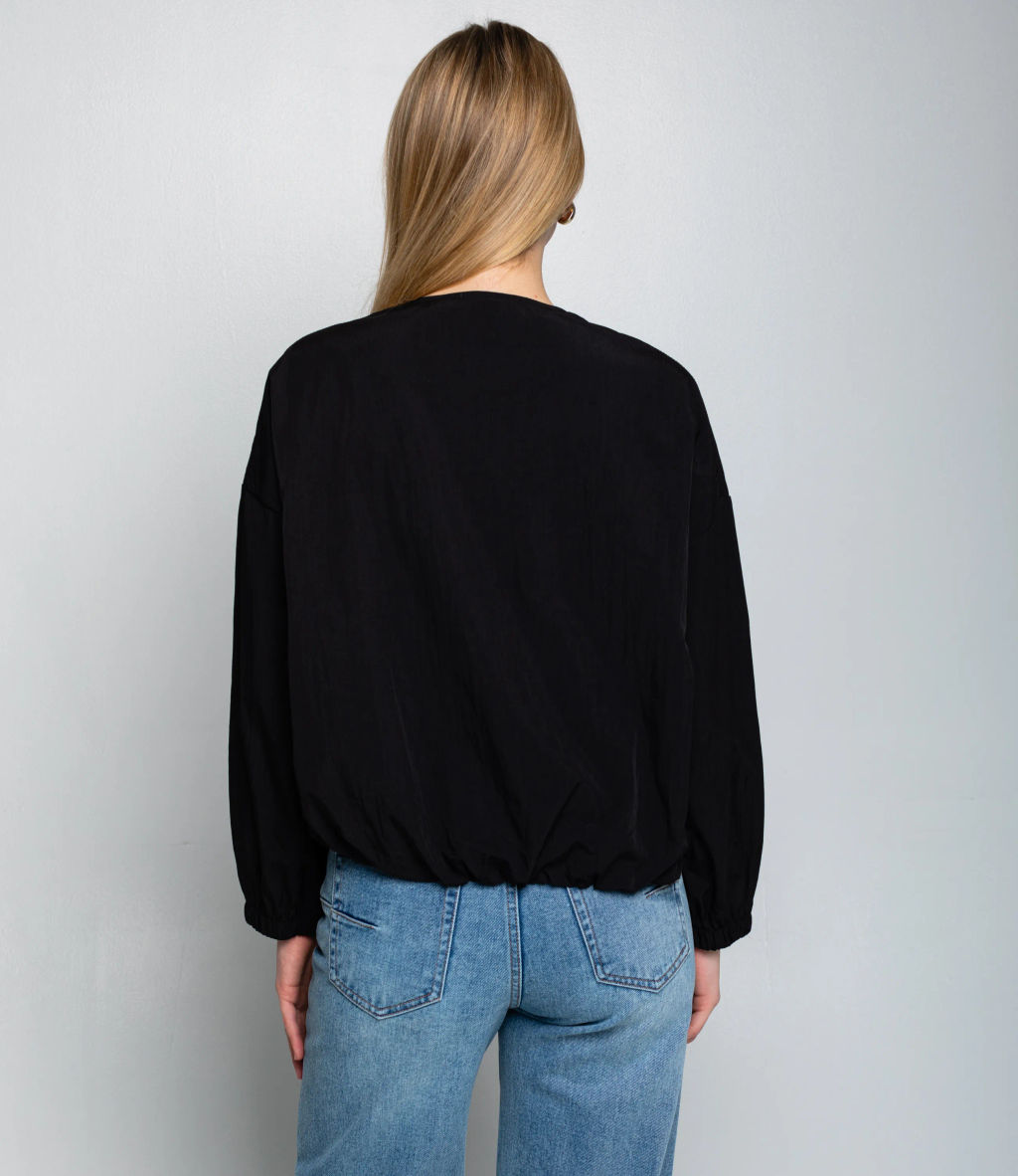 Бомбер #КТ2552, чёрный