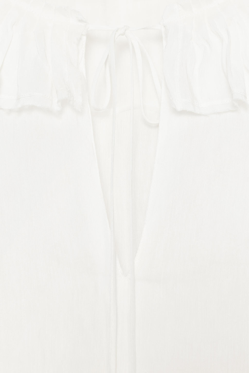 LINEN AND SILK BLEND SHIRT ZW COLLECTION - Zara фото 9