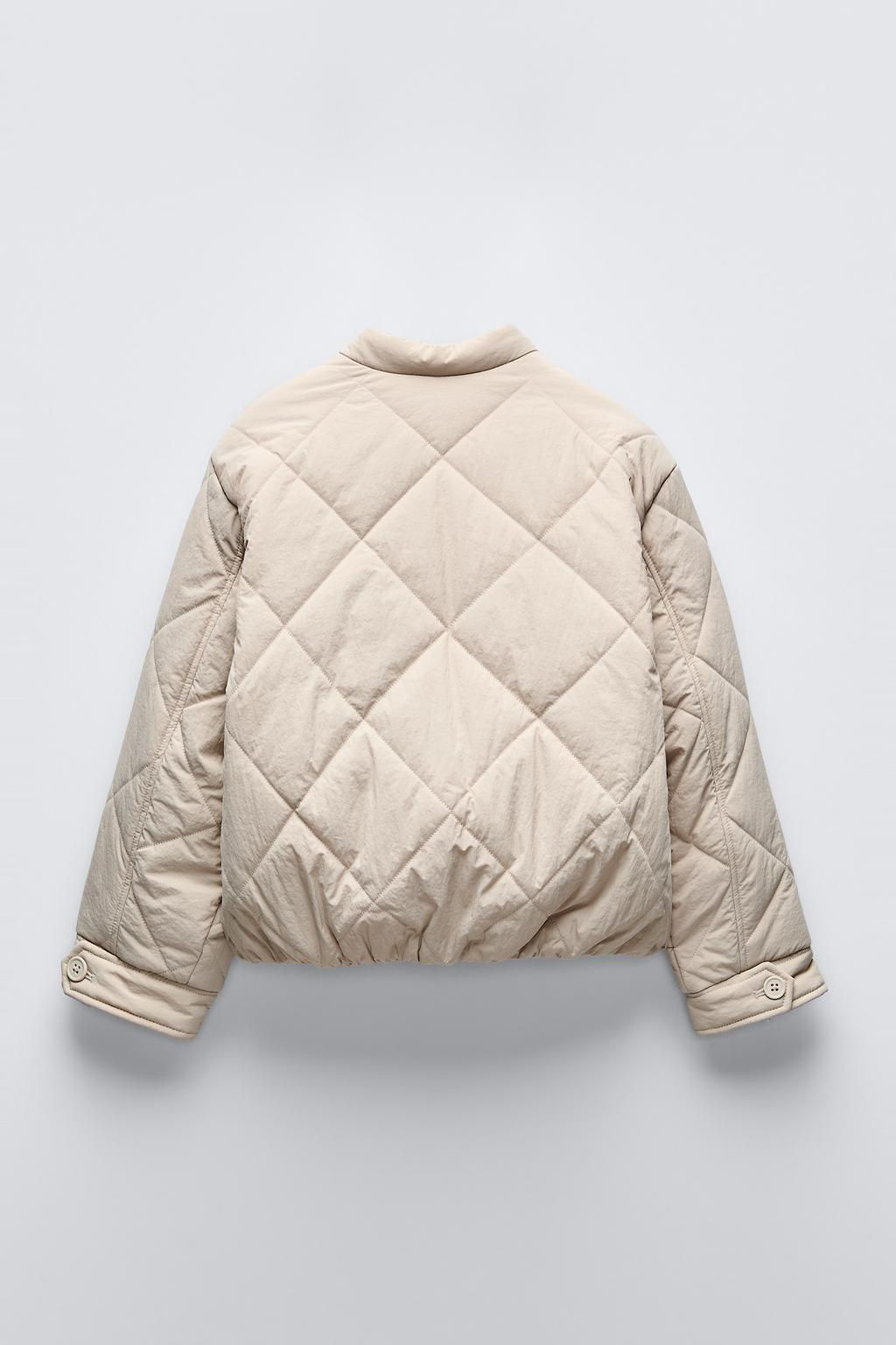 QUILTED BOMBER JACKET - Zara фото 4