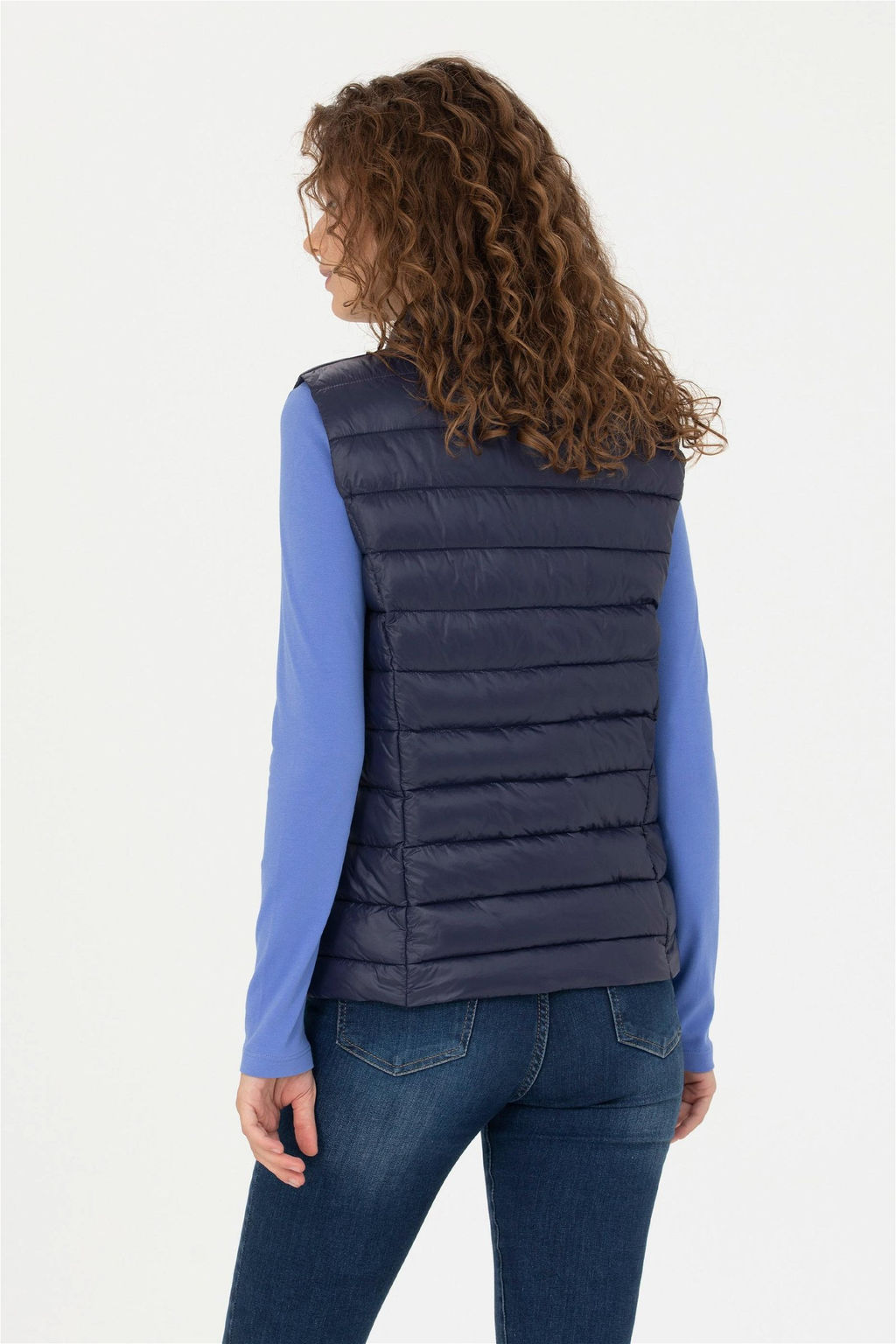 U. S. Polo Assn Женский темно-синий жилет - U.s. polo assn фото 5